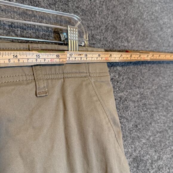 Lee Pants Mens 40x30 Beige Extreme Comfort Straight Fit Chinos Stretch Waist - Picture 4 of 9